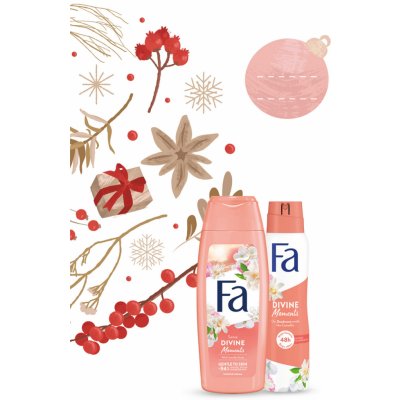 Fa Divine Moments dárková sada - srpchový gel 250 ml + deospray 150 ml – Zbozi.Blesk.cz