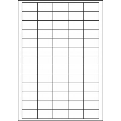 Emy 8588002038372 samolepící bílé A4 38,1 x 21,2 mm 100 listů – Zboží Mobilmania