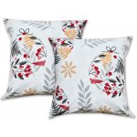 Brotex bavlna s vánočním motivem na polštář Stella 40 x 40 cm – Sleviste.cz