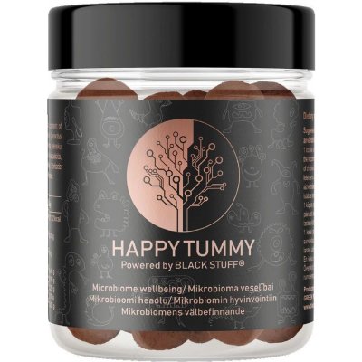 Black Stuff Happy Tummy pro děti 30 žvýkacích bonbónů – Hledejceny.cz
