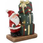 Pro-Tech shop Vánoční LED figurka Mikuláš s dárky 15,6x8x19,8cm 69837 – Hledejceny.cz