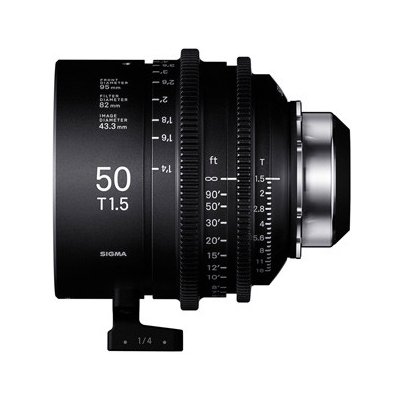 SIGMA CINE 50mm T1.5 FF F/AP2 METRIC iTechnology PL-mount