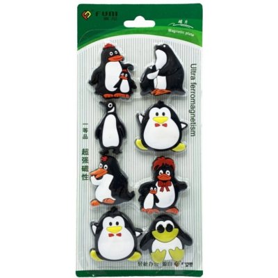 Color Magnet PK19-45 tučňák /8ks – Zboží Dáma