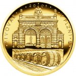 ČNB Zlatá mince 2500 Kč Pivovar v Plzni 2008 Proof 7,78 g – Zboží Mobilmania