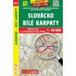Turistická mapa 472 Slovácko Bílé Karpaty 1:40 000 – Zboží Dáma