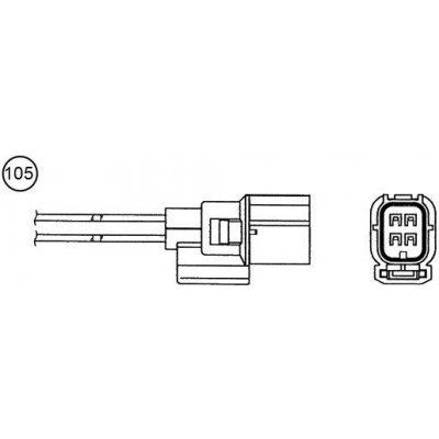 Lambda sonda NGK OZA644-H24 – Zbozi.Blesk.cz