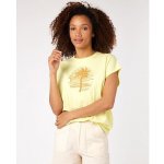 Rip Curl BELLA PALM TEE Light Yellow – Zboží Mobilmania