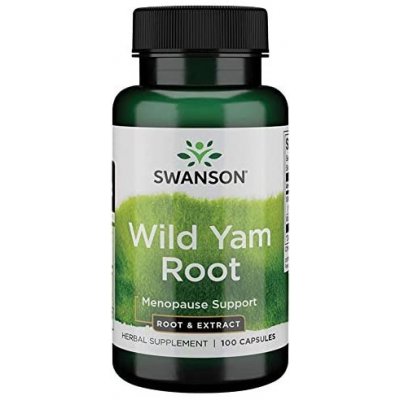 Swanson Wild Yam Root Smlditec Chlupatý 100 kapslí