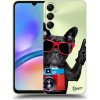 Pouzdro a kryt na mobilní telefon Samsung Picasee silikonové Samsung Galaxy A05s French Bulldog čiré