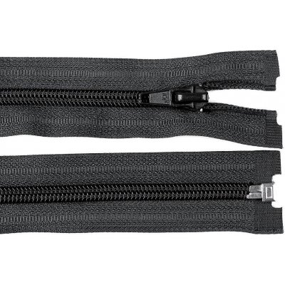 Spirálový zip No 5 délka 50 cm bundový POL, malé, 332 černá – Hledejceny.cz