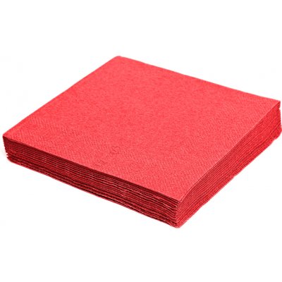 Wimex ubrousky 1V červené 100ks 33x33cm – Zboží Dáma