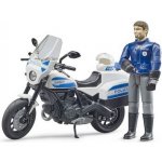 Bruder 62731 BWORLD Policejní motorka Ducati Scrambler s figurkou – Zbozi.Blesk.cz