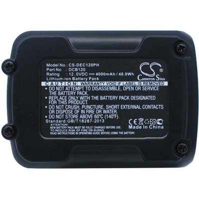 Cameron Sino CS-DEC120PH 12V Li-ion 4000mAh - neoriginální – Hledejceny.cz