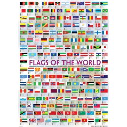 EuroGraphics Vlajky světa 1000 dílků