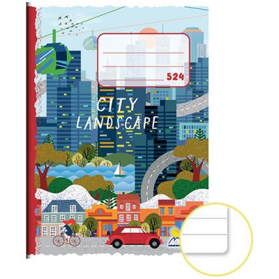 Notes sešit 524 A5 linka 8 mm – Zboží Dáma