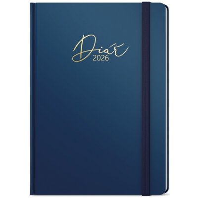 Oskar Luxi A5 Týdenní 2026 modrá – Zboží Živě