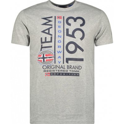 Geographical Norway tričko pánské JULTIME men šedá – Hledejceny.cz