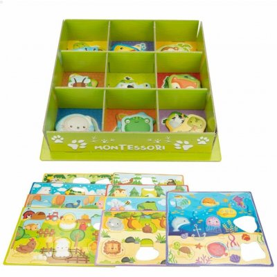 Montessori Baby Krabička Zvířátka – Hledejceny.cz