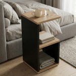 Edaxo Koda 21 x 21 x 49 cm hnědý – Sleviste.cz