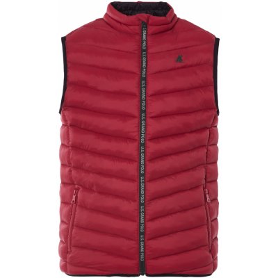 Livergy pánská prošívaná vesta červená – Sleviste.cz