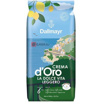 Dallmayr La Dolce Vita Leggero zrnková 1 kg – Hledejceny.cz