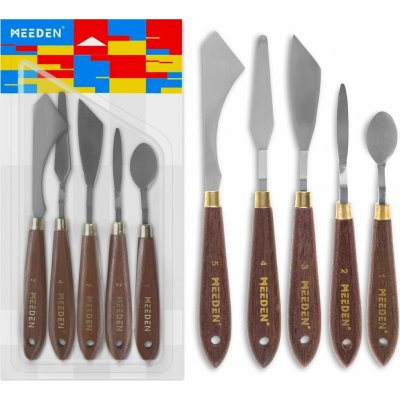 Meeden 34.1645 Malířská špachtle 5 ks – Zboží Dáma