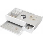 Umbra šperkovnice STOWIT nikl 290245670 bílá – Zboží Mobilmania