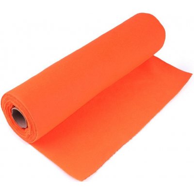 Prima-obchod Plsť / filc šíře 41 cm, barva 4 (F59) oranžová reflexní – Zbozi.Blesk.cz