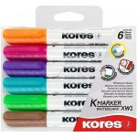 Kores 208020 popisovač na bílé tabule 6 ks – Zboží Živě