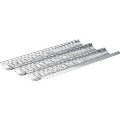 de Buyer 3366.03 Plech na bagety nerezový děrovaný tvarovaný 40x26,5 cm – Sleviste.cz