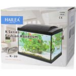 Hailea LED K20 akvarijní set černý 36 x 23 x 29 cm, 20 l – Zboží Dáma