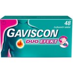 GAVISCON DUO EFEKT POR 250MG/106,5MG/187,5MG TBL MND 48 – Zboží Mobilmania
