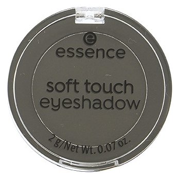 Essence Soft Touch mono oční stíny 06 Pitch Black 2 g