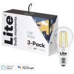 Lite bulb Moments White Ambience E27 Google Home, Amazon Alexa , 3 ks – Hledejceny.cz