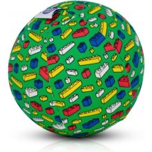 BubaBloon Buba Bloon míč zelený s barevnýma kostkama