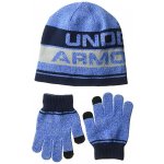 Under Armour Girls beanie Glove čepice a rukavice Combo Ppl Fialová – Zboží Dáma