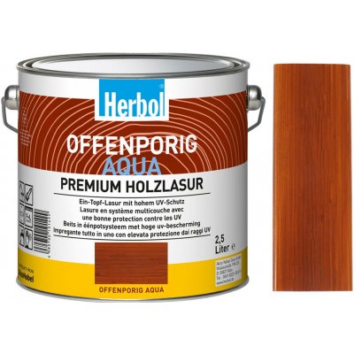 Herbol Offenporig Aqua 2,5 l Teak – Hledejceny.cz