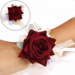 Náramek pro družičky (rozlučku se svobodou) - červený – Sleviste.cz