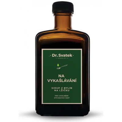 Dr. Svatek SIRUP Z BYLIN NA LŽIČKU NA VYKAŠLÁVÁNÍ 250 ml – Hledejceny.cz