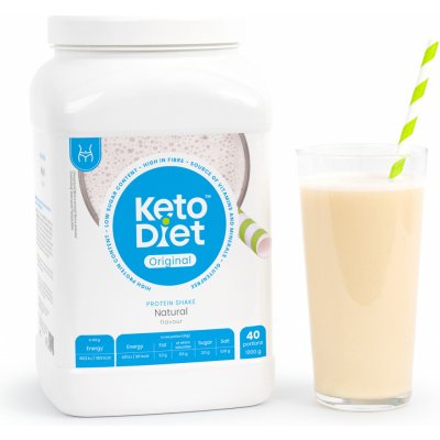 KetoDiet Proteinový nápoj na 1 týden (1 000 g) – Zboží Mobilmania