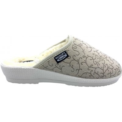 Rogallo dámské domácí zateplené pantofle 3360 béžové – Zboží Dáma