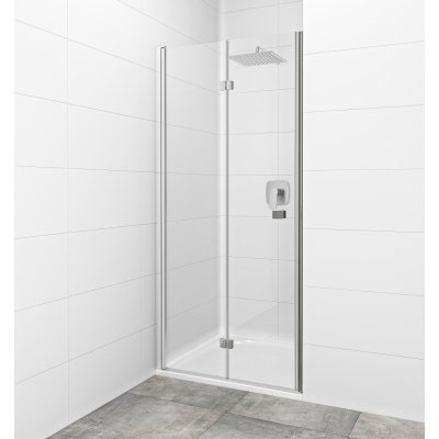 SAT Sprchové dveře skládací 100 CR T SIKOSK100 – Zboží Mobilmania