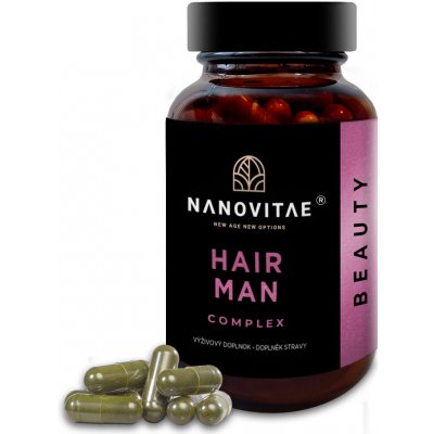 Nanovitae Hair Man Complex 80 kapslí – Hledejceny.cz