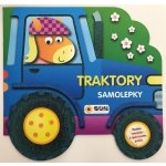 Traktory velké opakovaně použitelné samolepky – Zboží Dáma