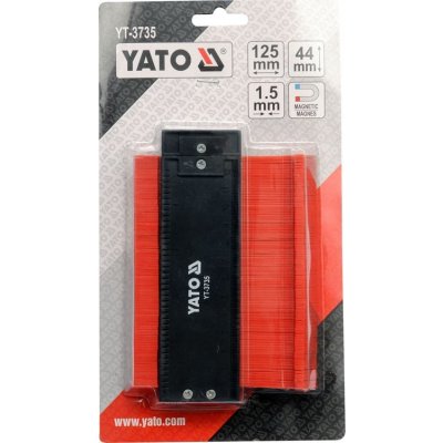Yato YT-3735 Šablona na profily 125 mm magnetická – Hledejceny.cz