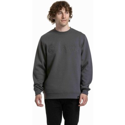 Meatfly mikina Luke dark grey – Hledejceny.cz