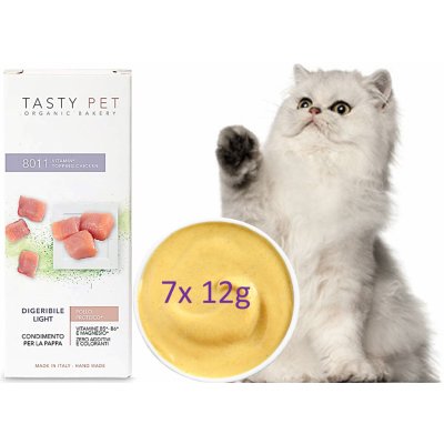 TASTY PET Vitamínový proteinový drink pro kočky s kuřecím 7 x 12g – Zboží Mobilmania