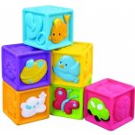Teddies Dětské pískací kostky 6 ks – Zboží Dáma