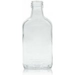 Skloobaly Skleněná lahev placatka 200 ml - PP 28 – Zbozi.Blesk.cz