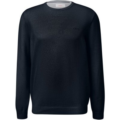 s.Oliver Rl Knitted Pullover Noos pánský svetr tmavě modrá – Zboží Dáma